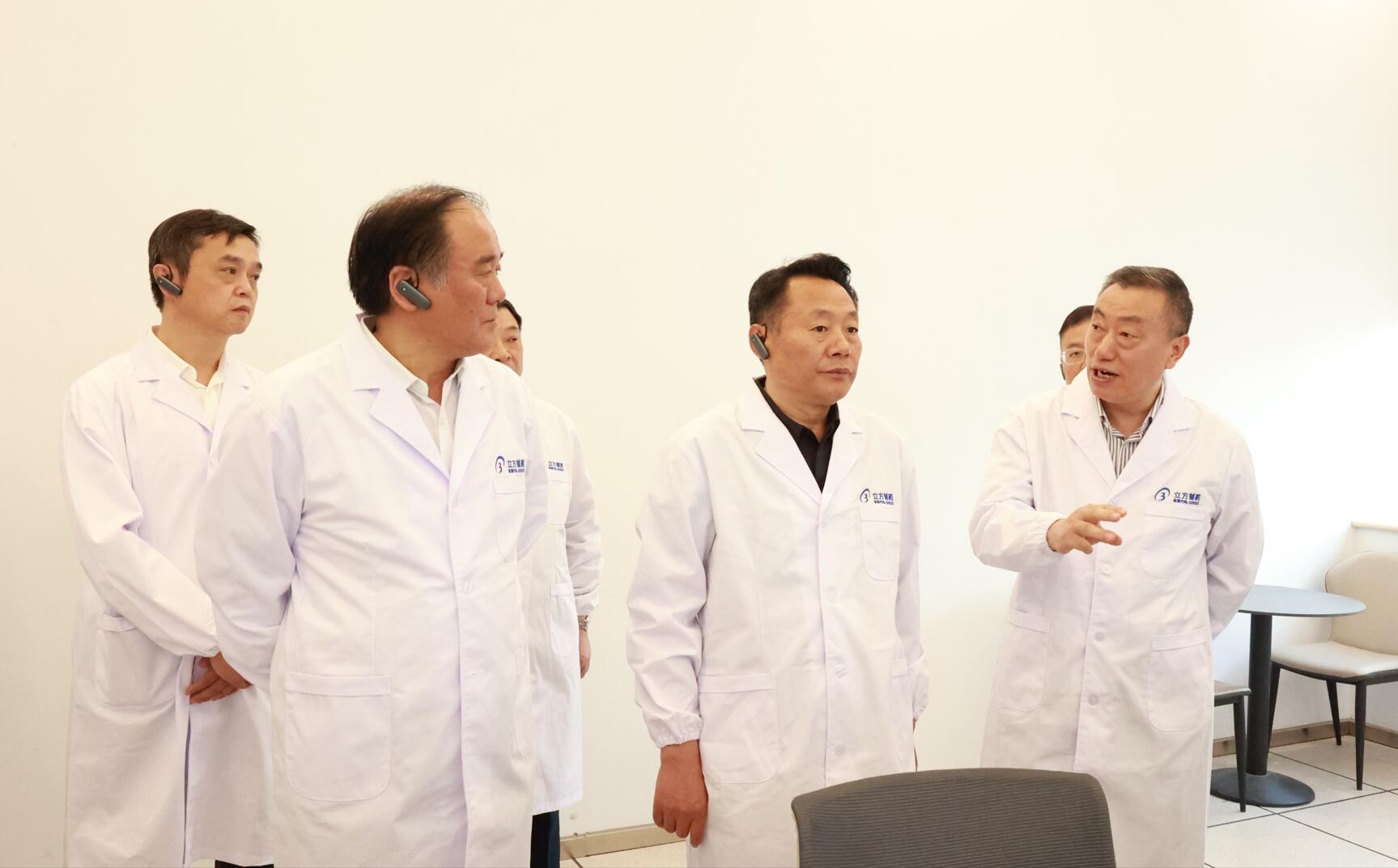 虞愛華率隊調研合肥生物醫(yī)藥企業(yè)